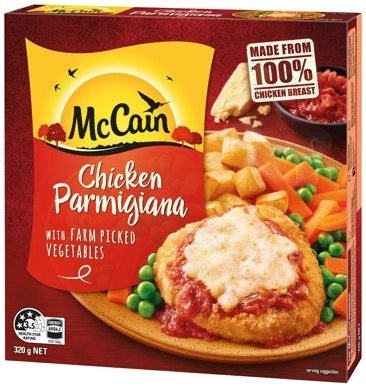 McCain Redbox Frozen Meal 310‑320g Selected Varieties