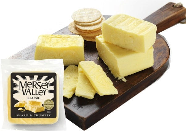 Mersey Valley Vintage Cheddar Cheese 235g Selected Varieties