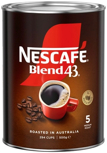 Nescafé Blend 43 Original or Espresso Instant Coffee 500g