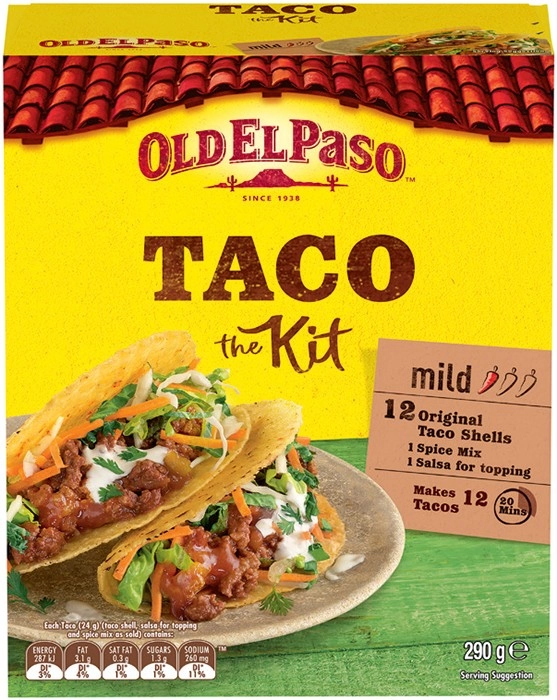 Old El Paso Meal Kits 290‑520g Selected Varieties