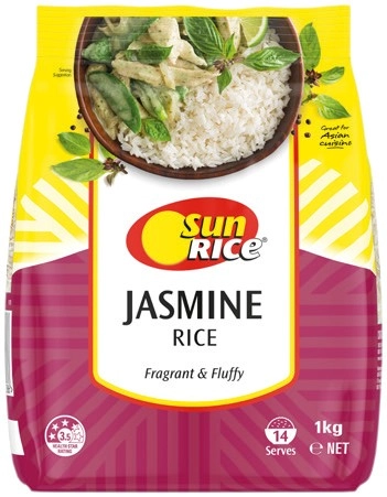 SunRice Jasmine Rice 1kg