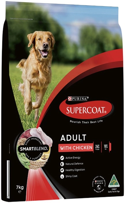 Supercoat Smart Blend Dry Dog Food 6.7‑7kg Selected Varieties