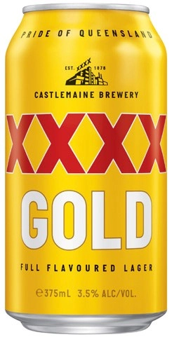 XXXX Gold 30 Can Block