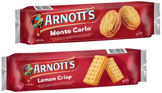 Arnott's Cream Biscuits 200‑250g Selected Varieties