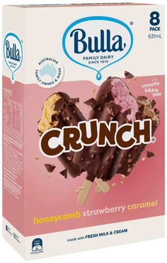 Bulla Ice Cream or Frozen Yoghurt Sticks 8 Pack, Splits 10 Pack or Frozen Yoghurt Mini 14 Pack Selected Varieties