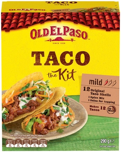 Old El Paso Meal Kits 290‑520g Selected Varieties