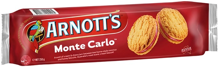 Arnott's Cream Biscuits 200‑250g Selected Varieties