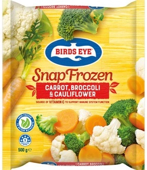 Birds Eye Snap Frozen Vegetables 500g Selected Varieties