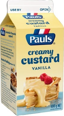 Pauls Vanilla Custard 600g Selected Varieties