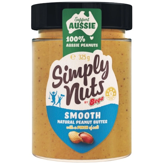 Bega Simply Nuts Peanut Butter 325g