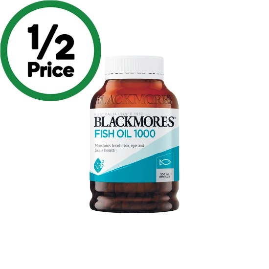 Blackmores Fish Oil 1000mg Capsules Pk 400~