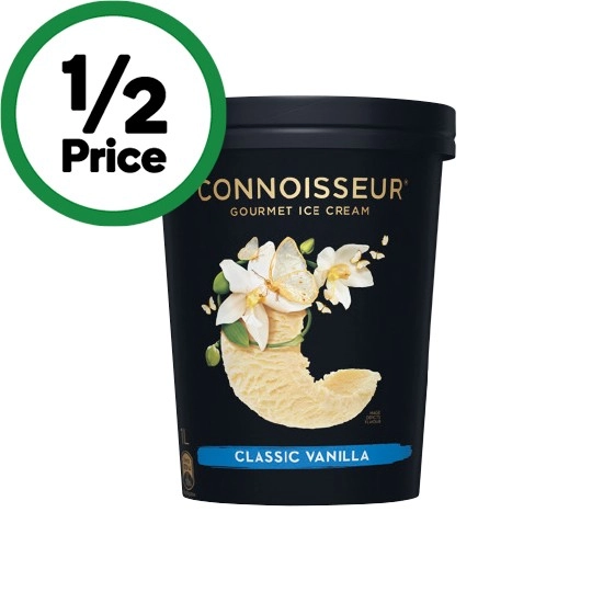 Connoisseur Ice Cream Varieties 1 Litre – From the Freezer