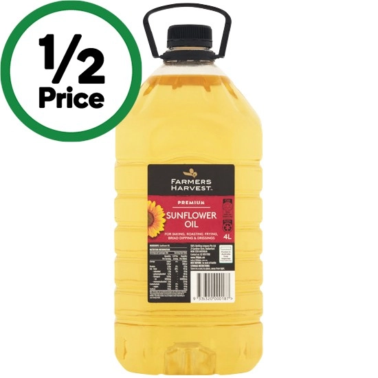 Farmers Harvest Sunflower Oil 4 Litre