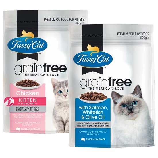 Fussy Cat Dry Cat Food 450-500g