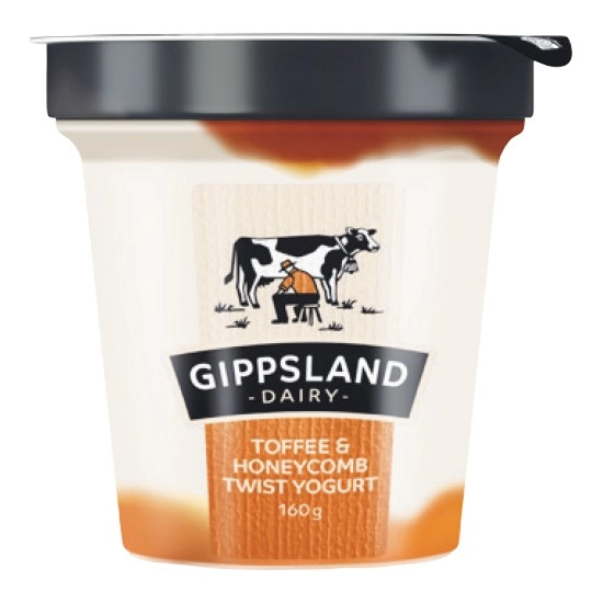 Gippsland Dairy Twist Yogurt Pot 160g – From the Fridge