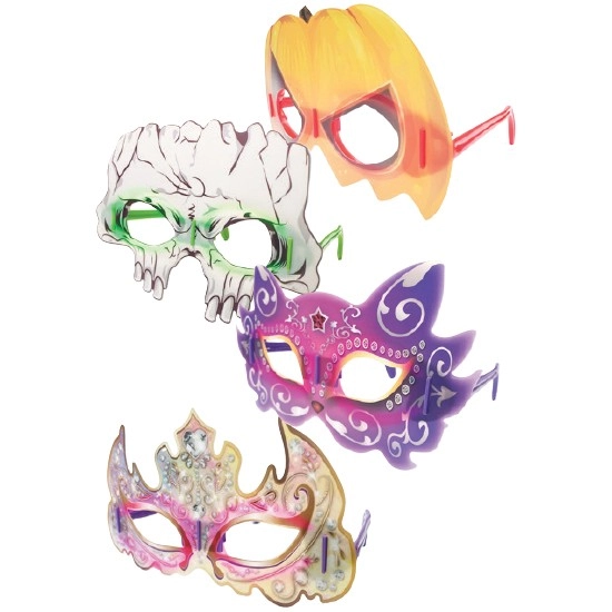 Halloween Glow Mask – Assorted