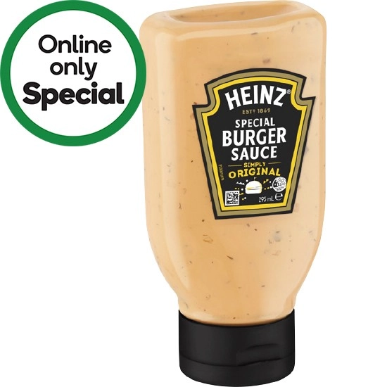 Heinz Burger Sauce 295ml