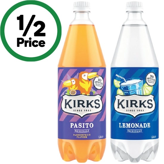 Kirks Soft Drink Varieties 1.25 Litre