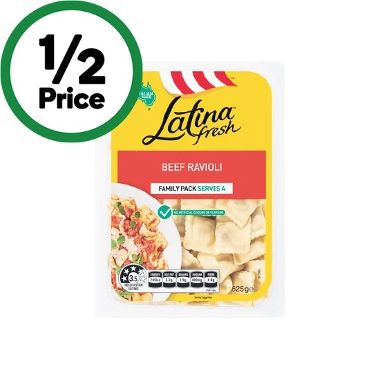 Latina Fresh Filled Pasta Varieties 625g – From the Fridge