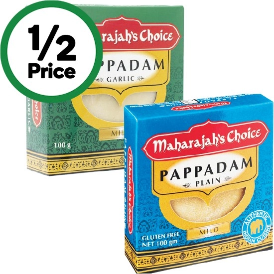 Maharajah’s Choice Pappadam 100g