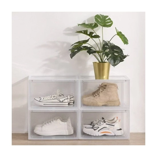 Nelio Pk 4 Premium Sneaker Display Box Clear