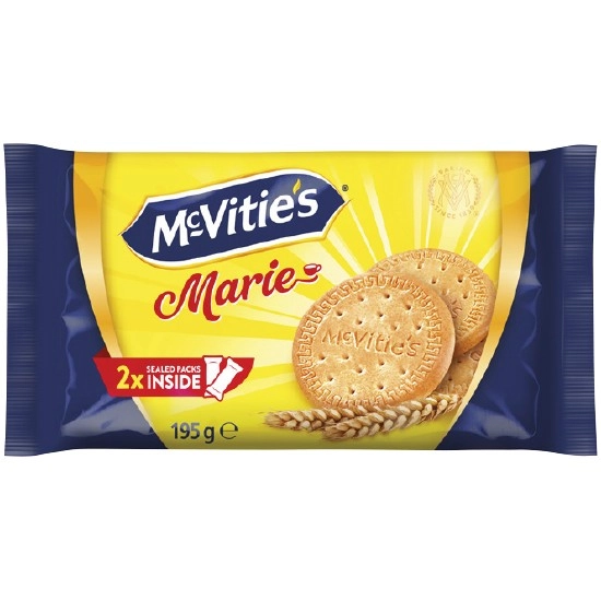 NEW McVitie's Marie Biscuits 195g