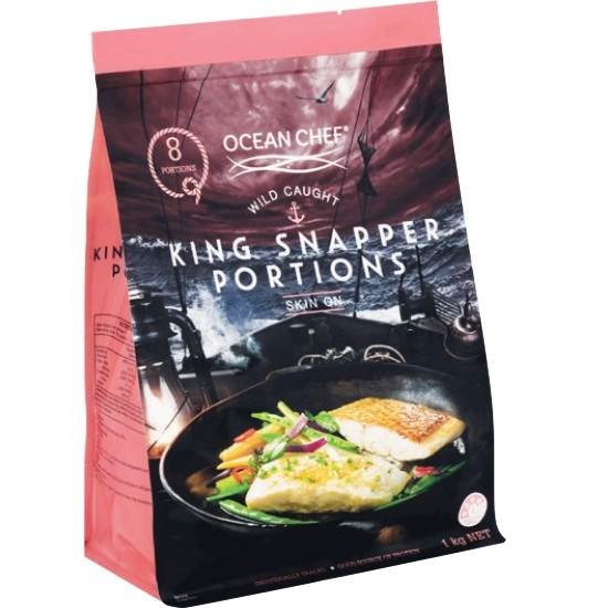 Ocean Chef King Snapper Portions 1 kg