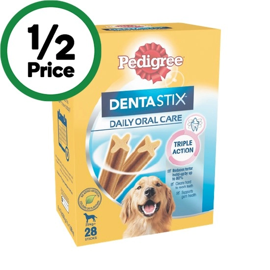 Pedigree Dentastix Dog Treats Pk 28