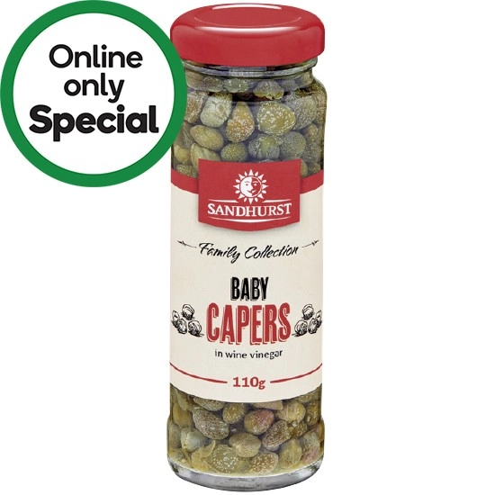 Sandhurst Baby Capers 110g