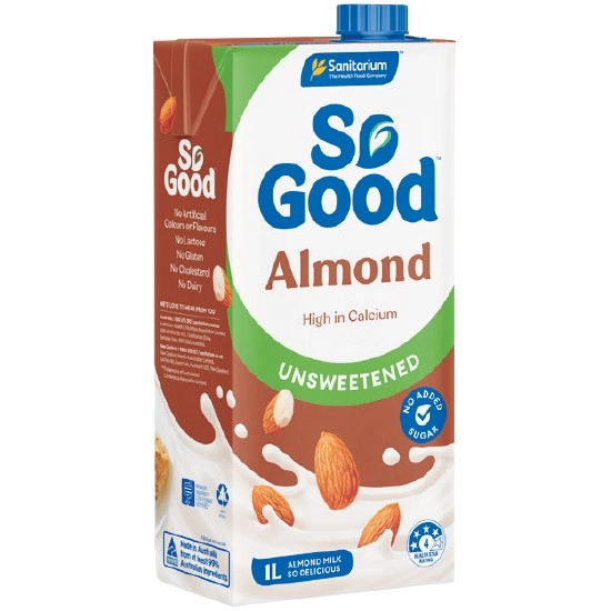 So Good Almond Milk 1 Litre