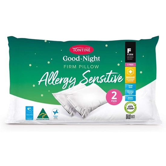 Tontine Allergy Sensitive Pillow Pk 2