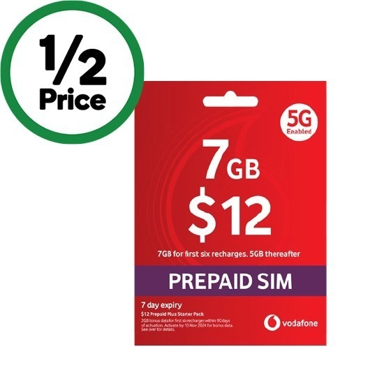 Vodafone $12 Starter PackΔ