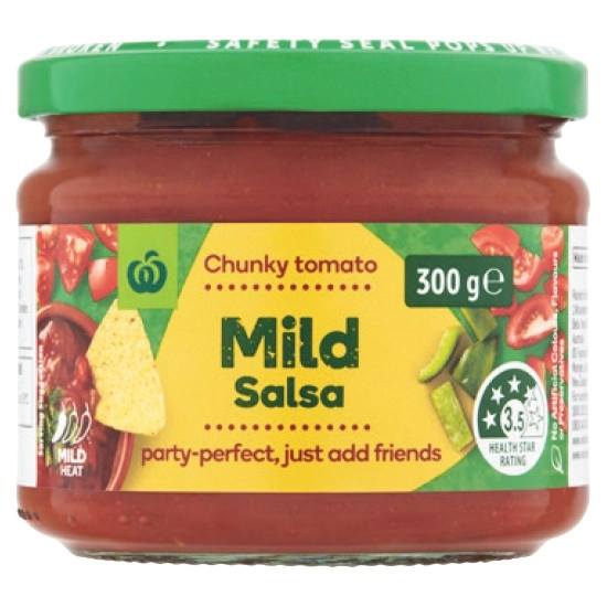 Woolworths Mild Salsa 300g