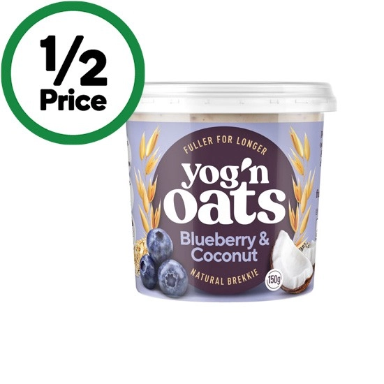 Yog’n Oats Yoghurt Varieties 150g – From the Fridge