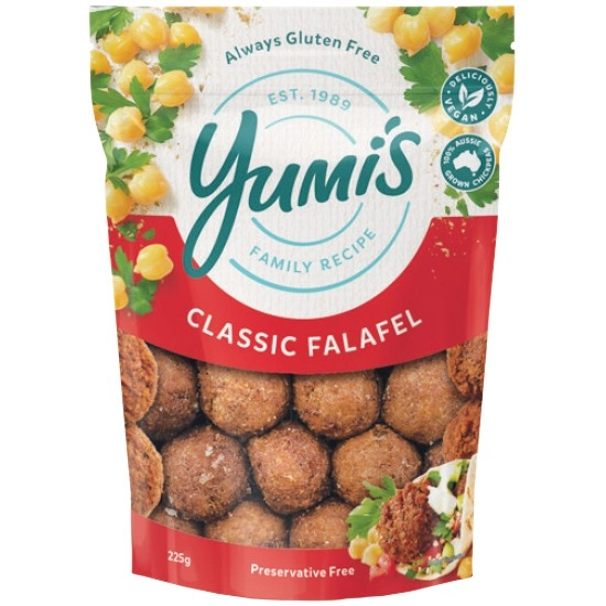 Yumi’s Falafel Balls, Bites or Fritters 200-260g