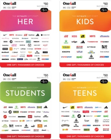 10% off Select Ultimate Gift Cards: Ultimate Her, Ultimate Kids, Ultimate Students and Ultimate Teens