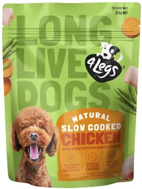 4 Legs Slow Cooked Dog Food 250g