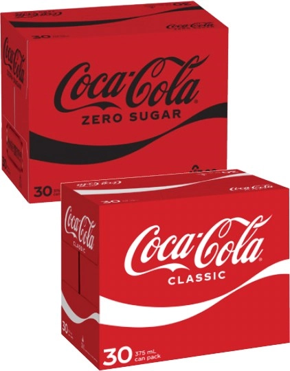 Coca-Cola Soft Drink 30x375mL