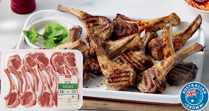 Coles Australian Lamb Cutlets