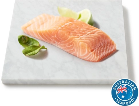 Coles Tasmanian Fresh Salmon Portions Skin Off