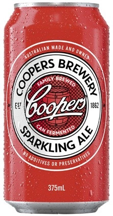 Coopers Sparkling Ale Cans 24x375mL