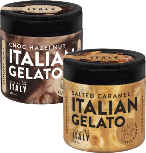 Destination Italy Gelato 500mL