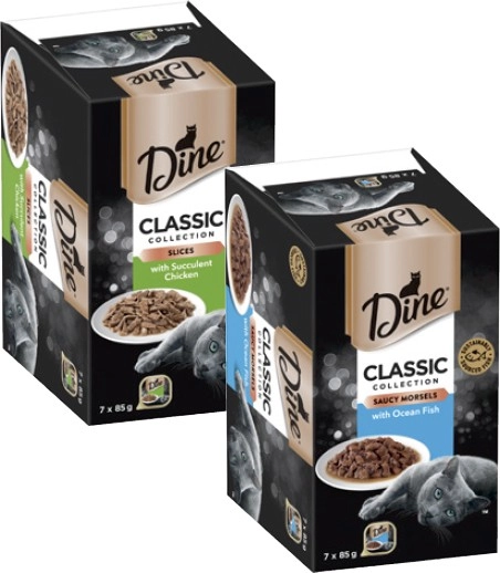 Dine Daily Cat Food 7x85g