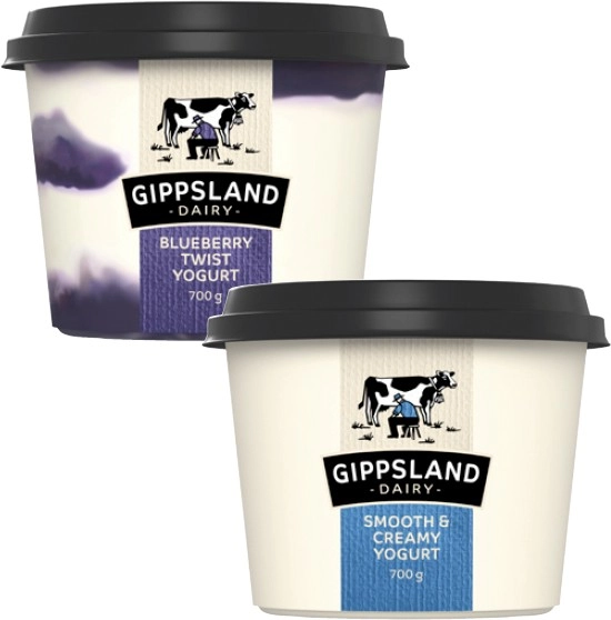 Gippsland Dairy Twist Yogurt 700g