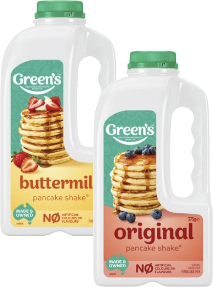 Green's Pancake Shake 300g-375g