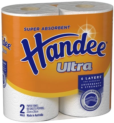 Handee Ultra Paper Towel 2 Pack