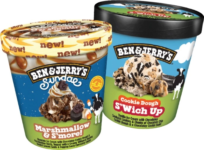 NEW Ben & Jerrys Ice Cream Tub 427mL-465mL