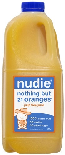 Nudie Orange Juice 2 Litre