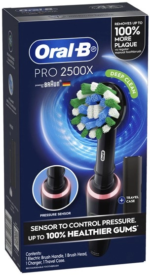 Oral B Pro 2500X Electric Toothbrush 1 Each