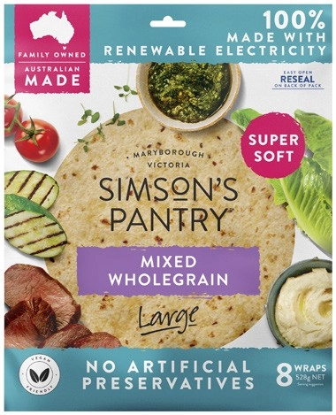 Simson's Pantry Wraps 224g-528g